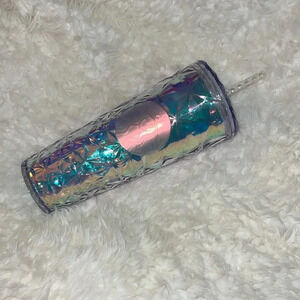 Starbucks New 2023 Holiday kalesiscope iridescent Tumbler